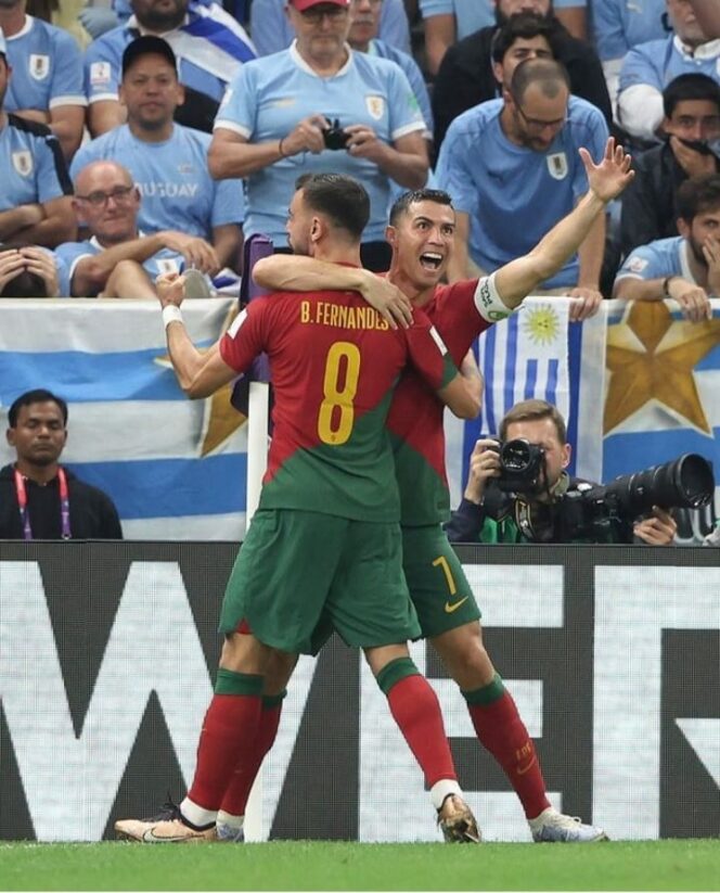 
 Kapten Timnas Portugal Cristiano Ronaldo. Sumber @fifaworldcup