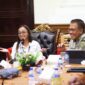 Pj Sekda Moch Tranggona saat meneriam Audiensi BBI dan BBWI, Selasa 6 Desember 2022. Sumber : Biro Adpim Setda Provinsi Banten